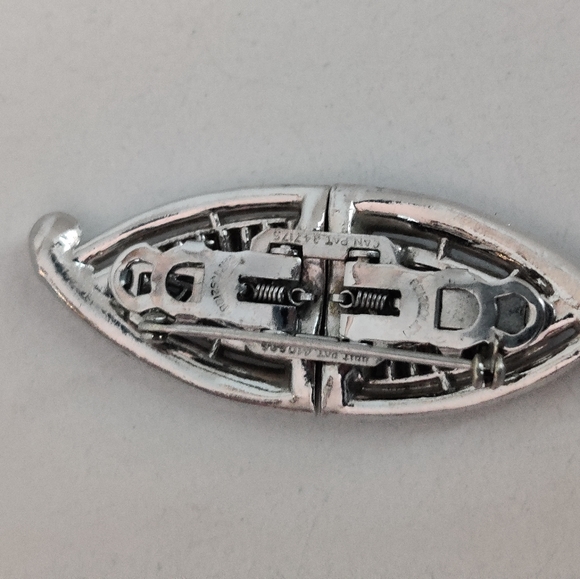 Coro Duette Dress Clips Brooch - Picture 12 of 13